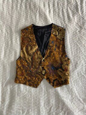 Stunning Hand Beaded Waistcoat Vest